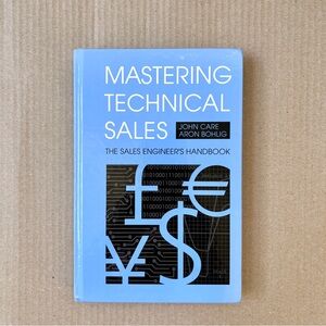 Mastering Technical Sales The Sales Engineer's Handbook hardcover book 2002